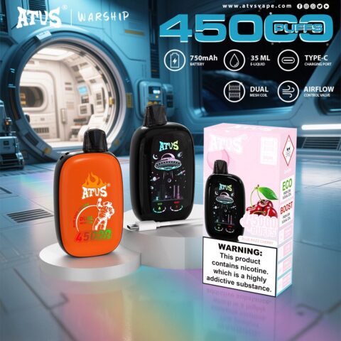 DE027 Vaper Desechable Puffs 45000 Caladas Vapers ATVS Vape