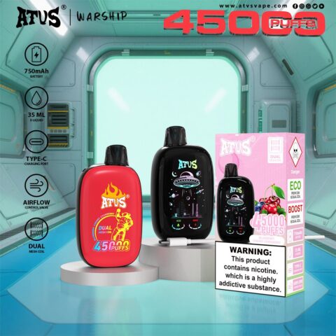 DE027 Vaper Desechable Puffs 45000 Caladas Vapers ATVS Vape