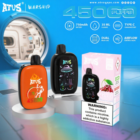 DE027 Vaper Desechable Puffs 45000 Caladas Vapers ATVS Vape