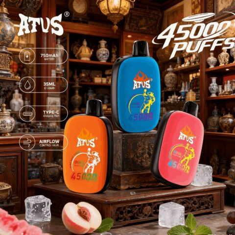 DE027 Vaper Desechable Puffs 45000 Caladas Vapers ATVS Vape