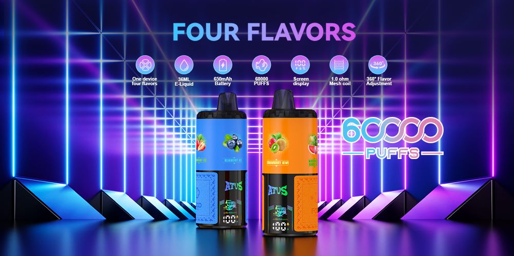 DE030 Vaper Desechable Puffs 60000 Caladas Vapers ATVS Vape