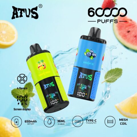 DE030 Vaper Desechable Puffs 60000 Caladas Vapers ATVS Vape