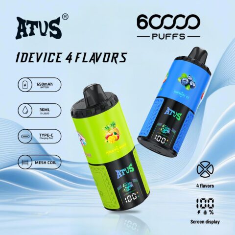 DE030 Vaper Desechable Puffs 60000 Caladas Vapers ATVS Vape