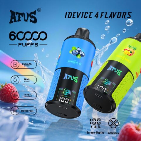 DE030 Vaper Desechable Puffs 60000 Caladas Vapers ATVS Vape
