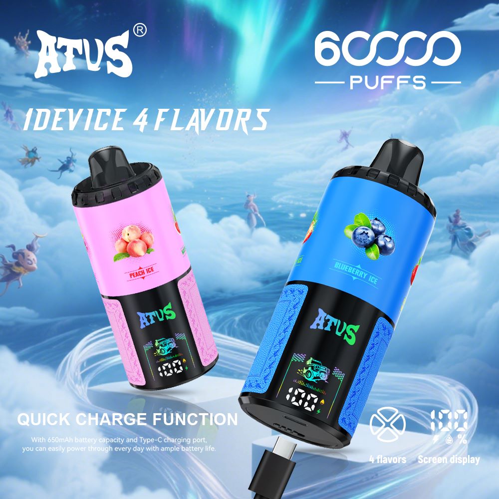 DE030 Vaper Desechable Puffs 60000 Caladas Vapers ATVS Vape