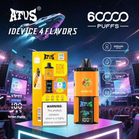 DE030 Vaper Desechable Puffs 60000 Caladas Vapers ATVS Vape