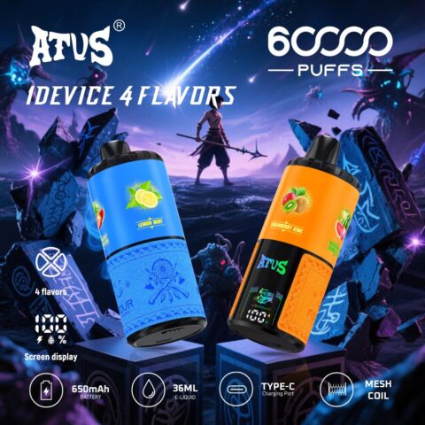 DE030 Vaper Desechable Puffs 60000 Caladas Vapers ATVS Vape