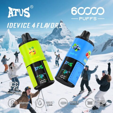 DE030 Vaper Desechable Puffs 60000 Caladas Vapers ATVS Vape