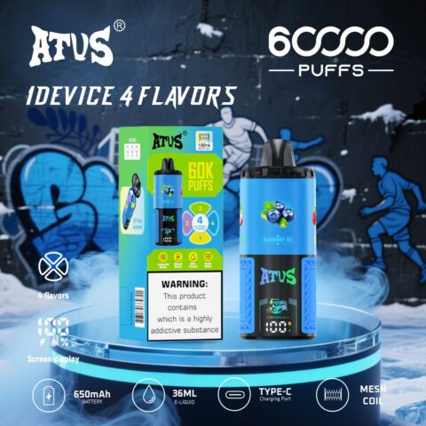 DE030 Vaper Desechable Puffs 60000 Caladas Vapers ATVS Vape