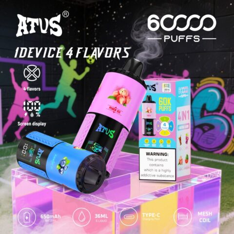 DE030 Vaper Desechable Puffs 60000 Caladas Vapers ATVS Vape
