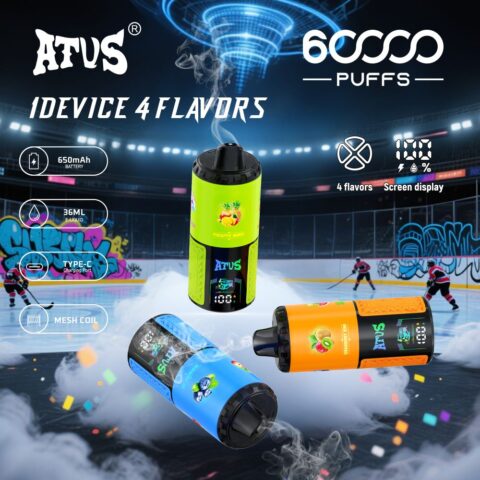 DE030 Vaper Desechable Puffs 60000 Caladas Vapers ATVS Vape