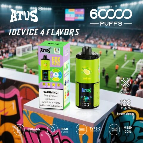 DE030 Vaper Desechable Puffs 60000 Caladas Vapers ATVS Vape