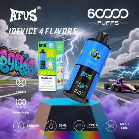DE030 Vaper Desechable Puffs 60000 Caladas Vapers ATVS Vape