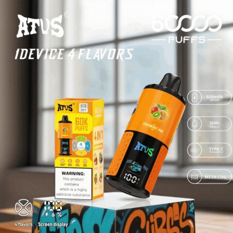 DE030 Vaper Desechable Puffs 60000 Caladas Vapers ATVS Vape