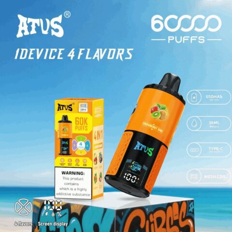 DE030 Vaper Desechable Puffs 60000 Caladas Vapers ATVS Vape