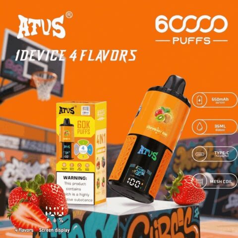 DE030 Vaper Desechable Puffs 60000 Caladas Vapers ATVS Vape
