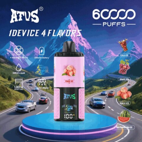 DE030 Vaper Desechable Puffs 60000 Caladas Vapers ATVS Vape