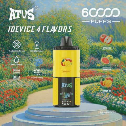 DE030 Vaper Desechable Puffs 60000 Caladas Vapers ATVS Vape