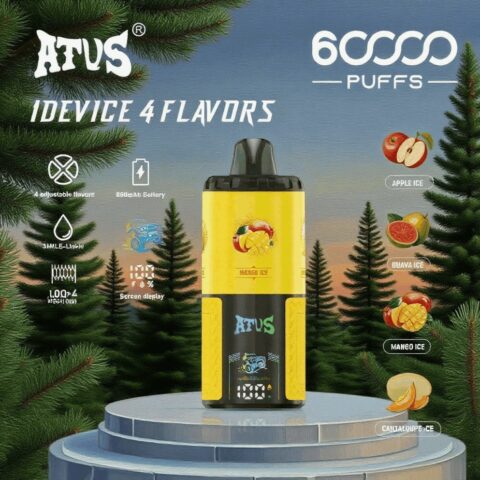 DE030 Vaper Desechable Puffs 60000 Caladas Vapers ATVS Vape