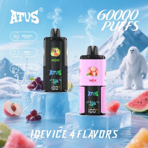 DE030 Vaper Desechable Puffs 60000 Caladas Vapers ATVS Vape
