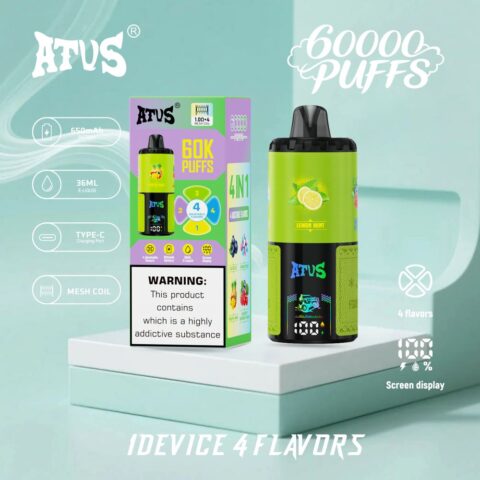 DE030 Vaper Desechable Puffs 60000 Caladas Vapers ATVS Vape
