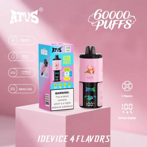 DE030 Vaper Desechable Puffs 60000 Caladas Vapers ATVS Vape