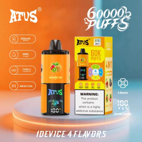 DE030 Vaper Desechable Puffs 60000 Caladas Vapers ATVS Vape