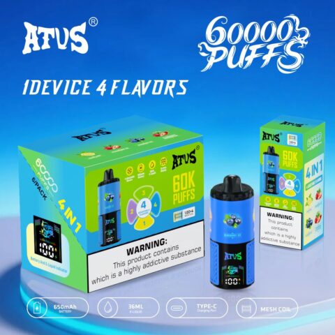 DE030 Vaper Desechable Puffs 60000 Caladas Vapers ATVS Vape