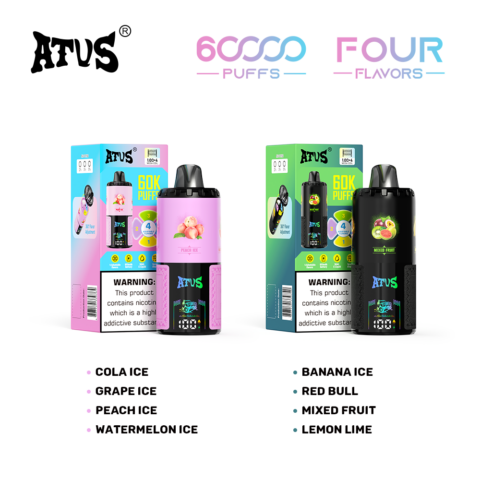 DE030 Vaper Desechable Puffs 60000 Caladas Vapers ATVS Vape