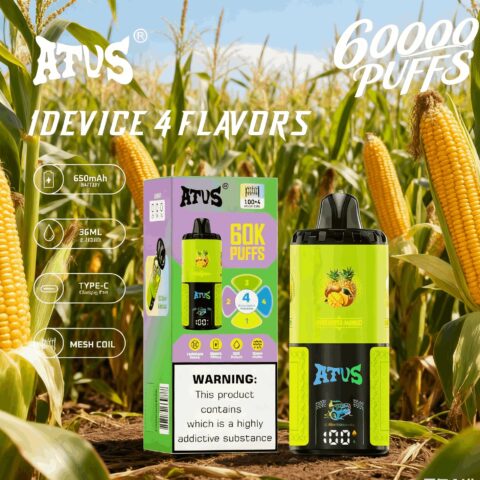 DE030 Vaper Desechable Puffs 60000 Caladas Vapers ATVS Vape