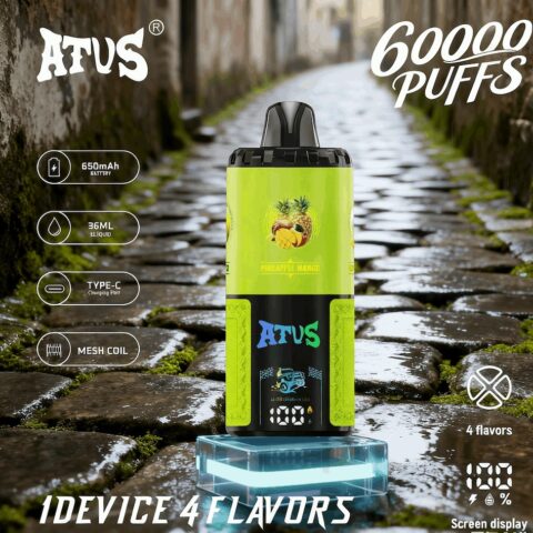 DE030 Vaper Desechable Puffs 60000 Caladas Vapers ATVS Vape