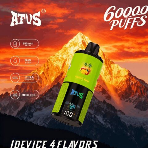 DE030 Vaper Desechable Puffs 60000 Caladas Vapers ATVS Vape