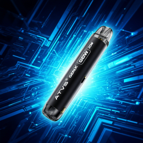 DE020 Dispositivo de sistema de kits de capsulas precargadas con flujo de aire ajustable MTL RDL ATVS Vape