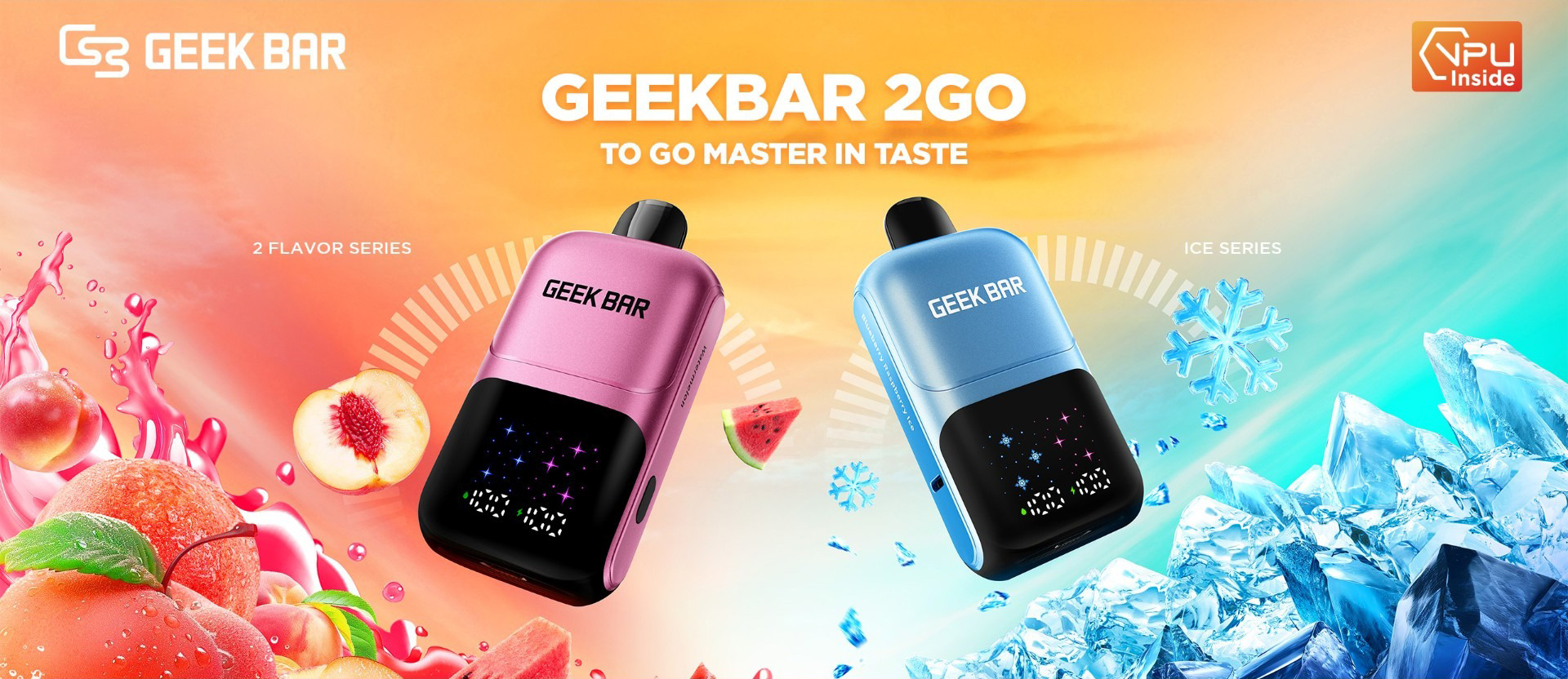 Geek Bar Vaper Desechable Puffs 50000 Caladas Vapers Vape