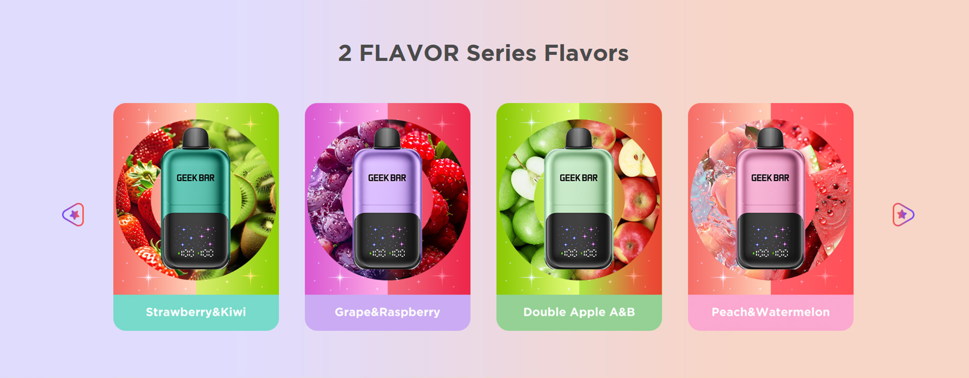 Geek Bar Vaper Desechable Puffs 50000 Caladas Vapers Vape